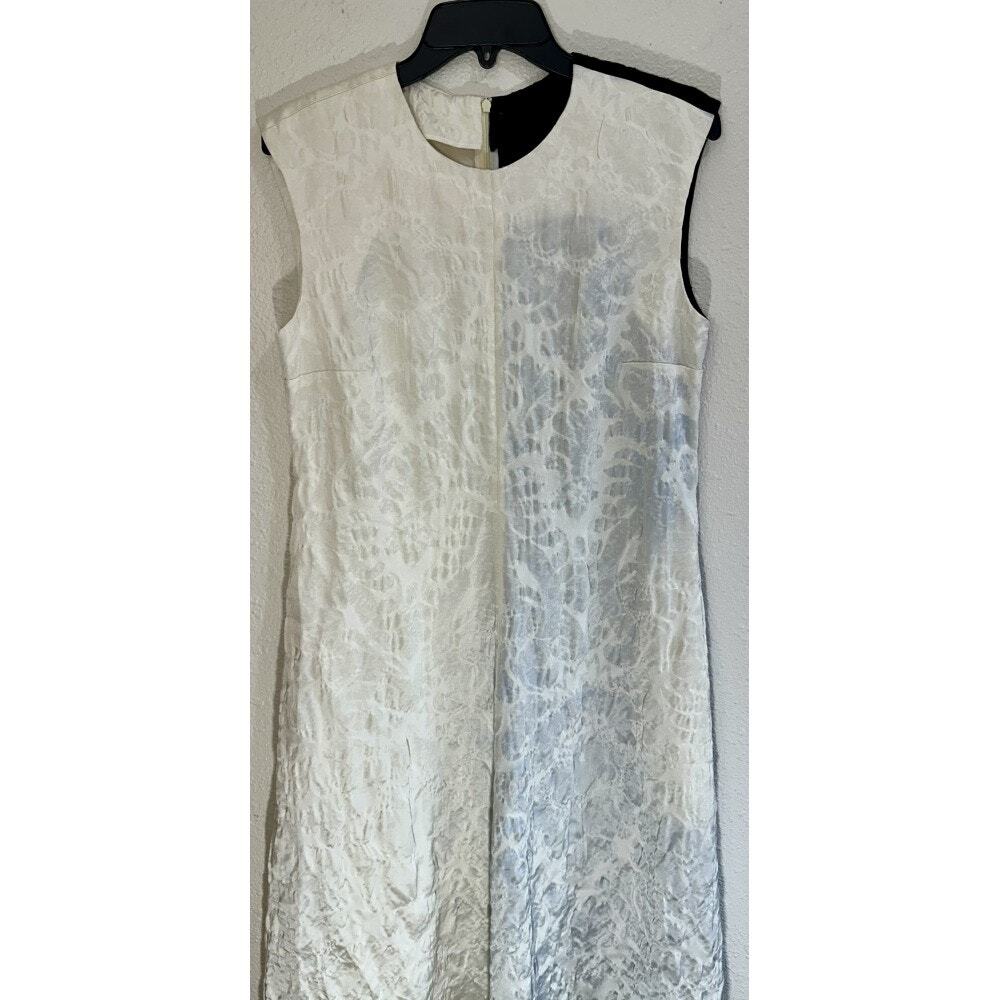 PARTOW Dress Cream Black Sleeveless NWOT - Picture 2 of 4